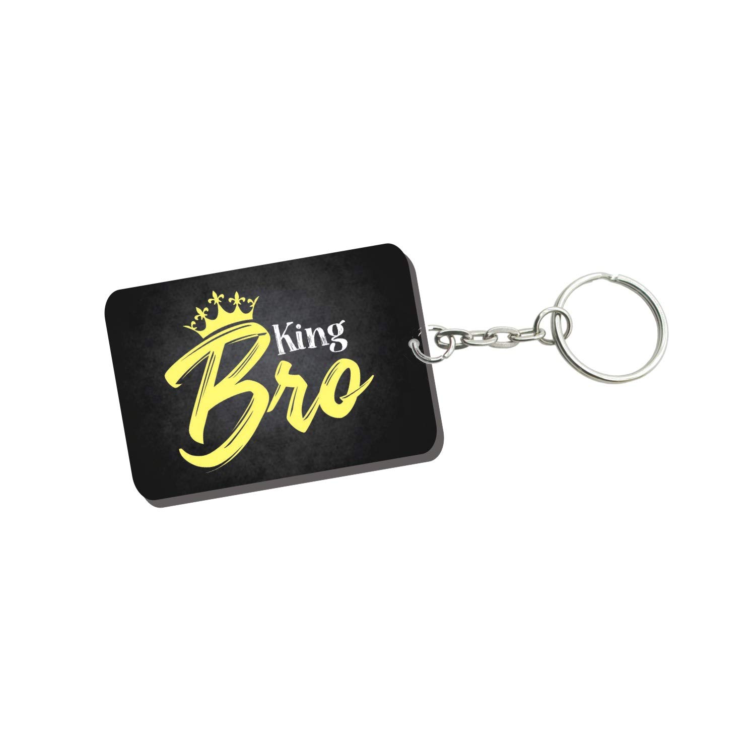 Family Shoping Rakhi Gifts for Brother King Bro Keychain Keyring Rakhi Gifts for Brother