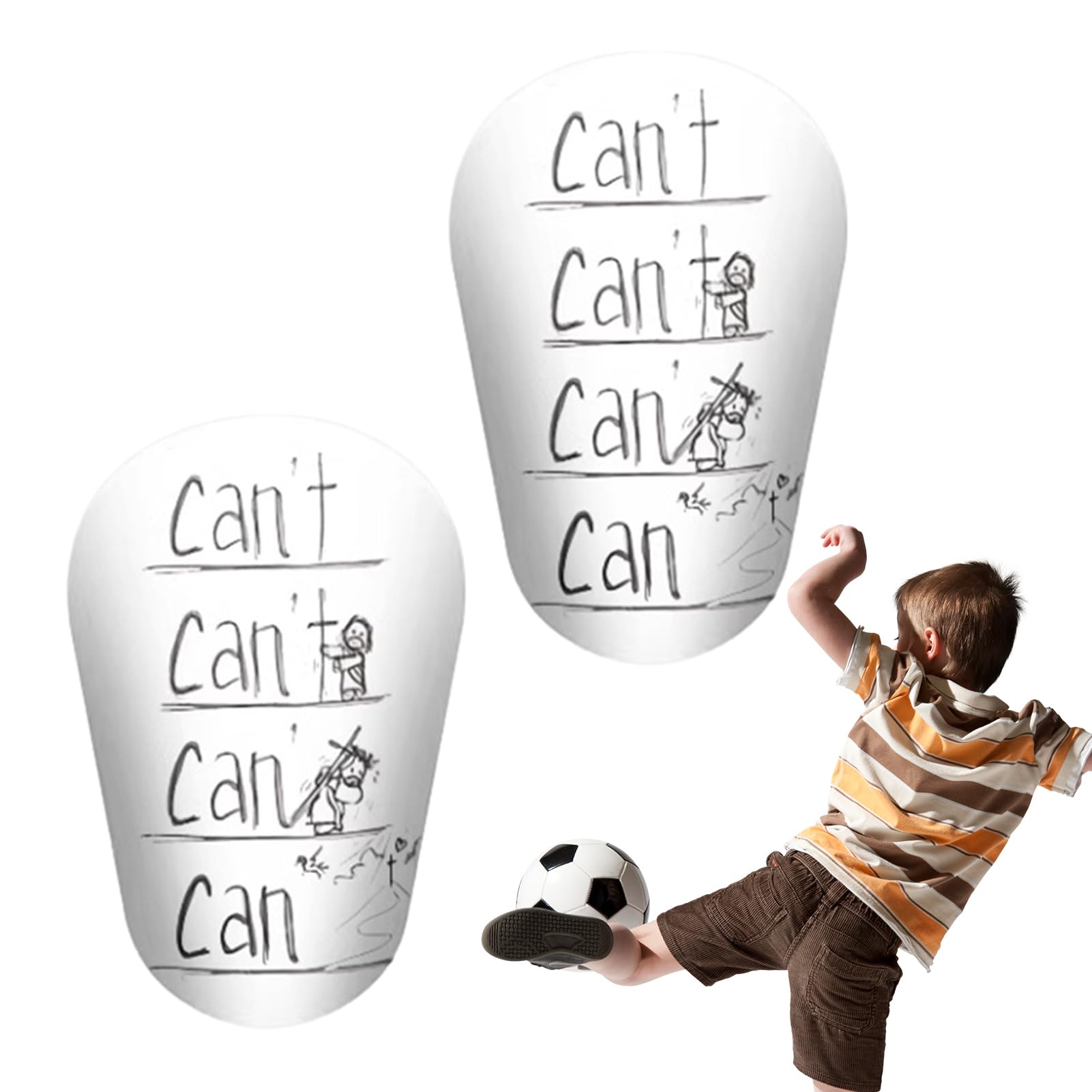 Soccer Shin Guards, Mini Shin Guard for Kids, Football Protective Supplies, Protective Equipment Shin Guards, Cushion Protection Reduce Shocks and Injuries for Kids Youth Adults