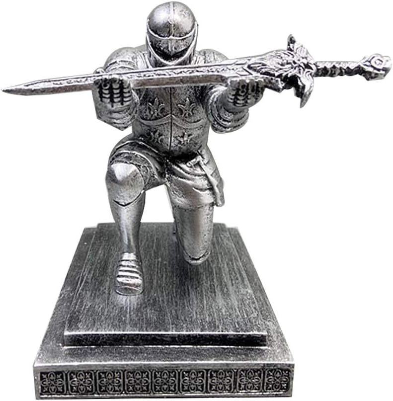 Hosoncovy Executive Knight Pen Holder with Silver Sword,Cool