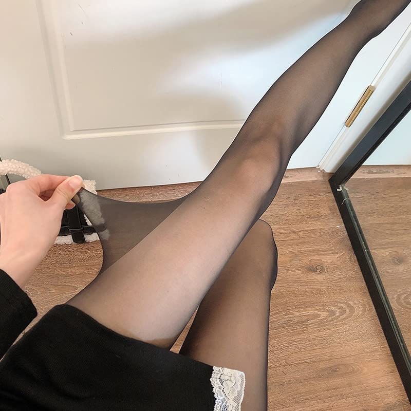 Bas Sexy Collants Collants Collants Résille sans Couture Bas Ultra-Mince D'été Collants en Nylon Femmes Lingerie Femme Hosidery (Noir A) (Noir A)