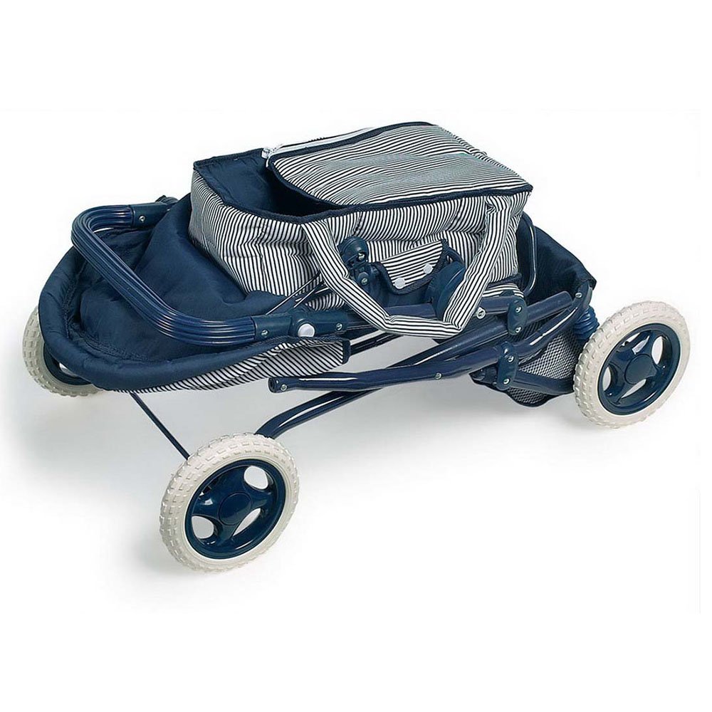 Legler - 2020353 - Poussette pour Poupée - Landau - Marine