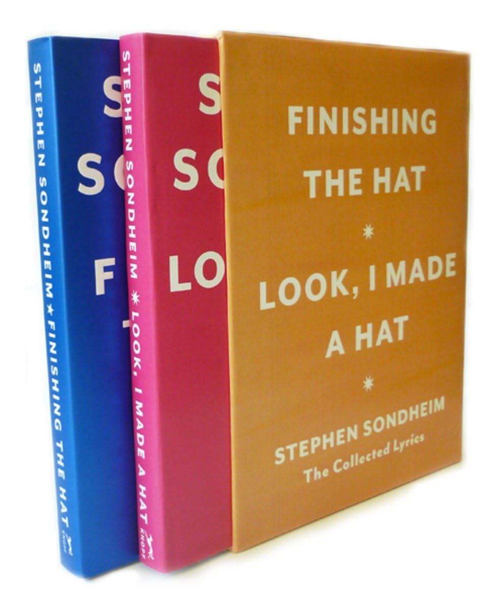 Hat Box: The Collected Lyrics of Stephen Sondheim: A Box Set Hardcover – Big Book, 6 December 2011