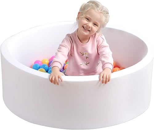 TRENDBOX Esponja de espuma suave para interiores y hoyo redondo enviado desde Estados Unidos, color blanco