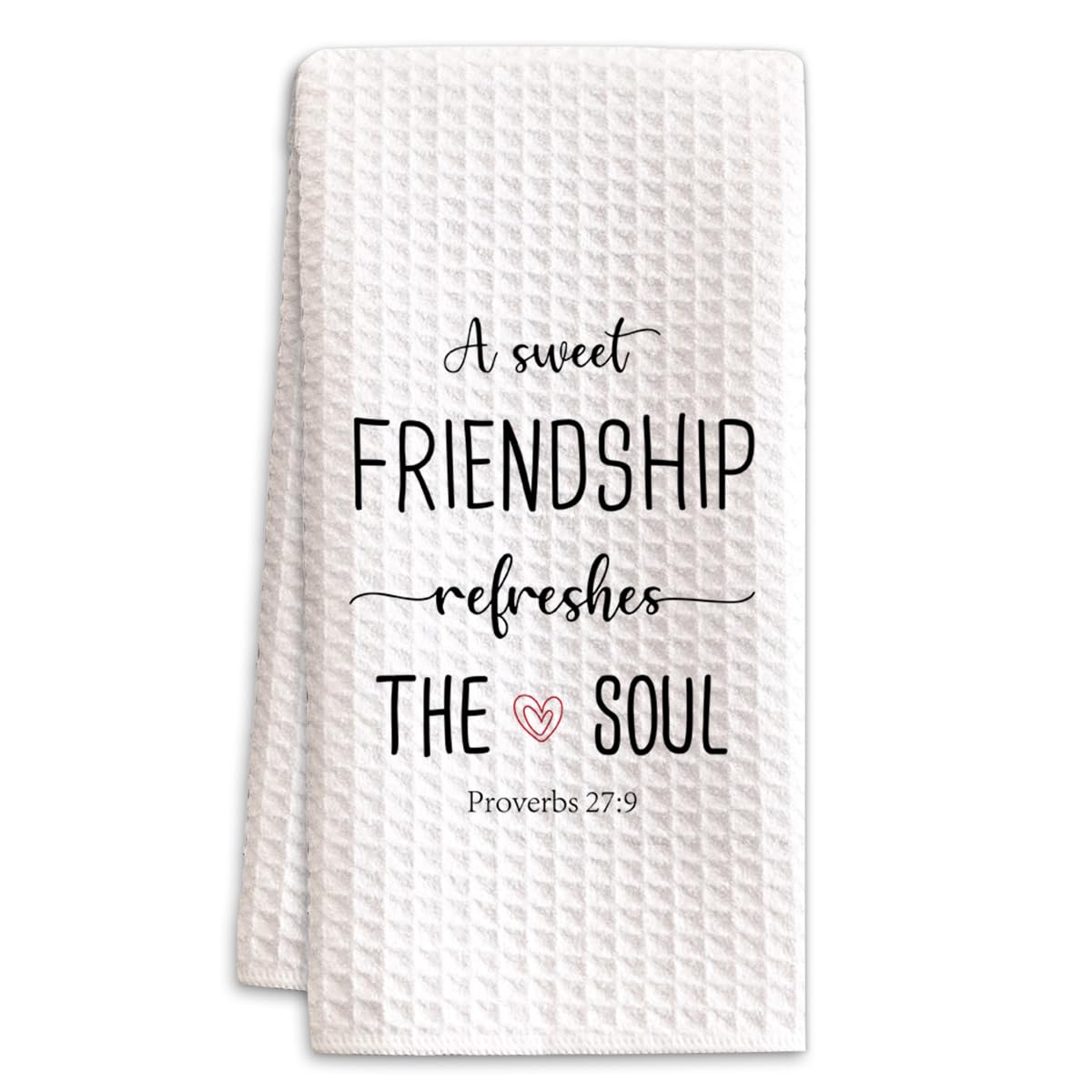 A Sweet Friendship Refreshes The Soul, Christian Gifts for Women Friends, Friendship Gifts for Christian Kitchen Towel Hand Towels, Hostess Gifts