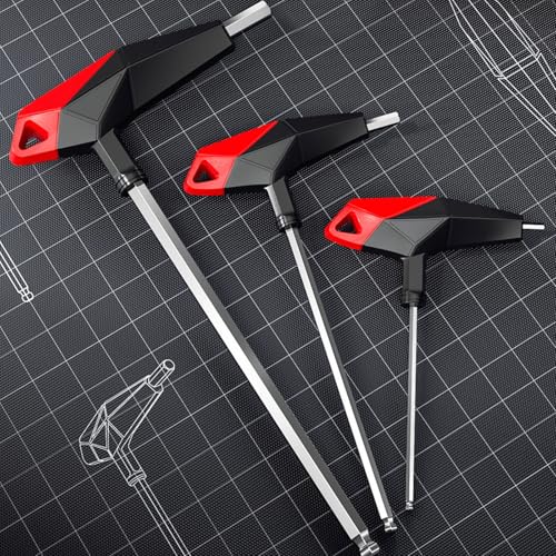 Llave hexagonal de extremo de bola en metal resistente para manualidades 7