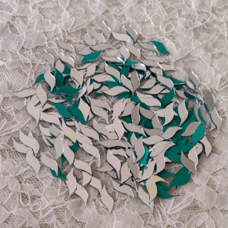 Image of ilika9 - Lippan Art Mirror - Twisted S - 8 * 18mm - 525 pcs