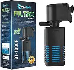 Filtro Interno Oceantech para Aquário 650L/H OT-1000F 127v Potente e Silencioso