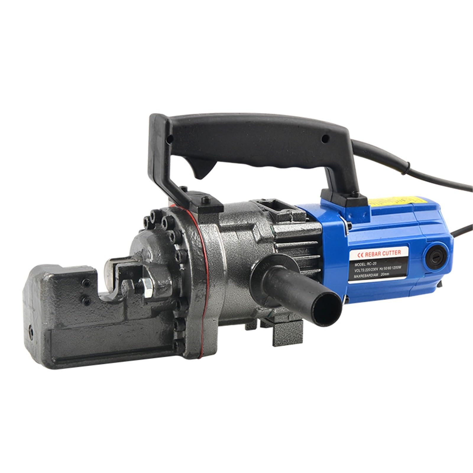 Rebar Bender, Electric Steel Bar Cutter Portable Hydraulic Reinforcement Shearing Machine Fast Rebar Cutting Tool Handhel Pliers(RC-20)