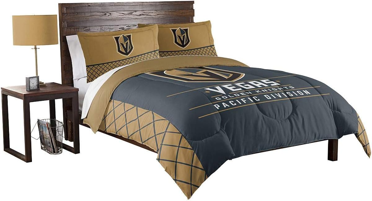 Northwest NHL Draft Full/Queen Comforter and 2 Sham Set