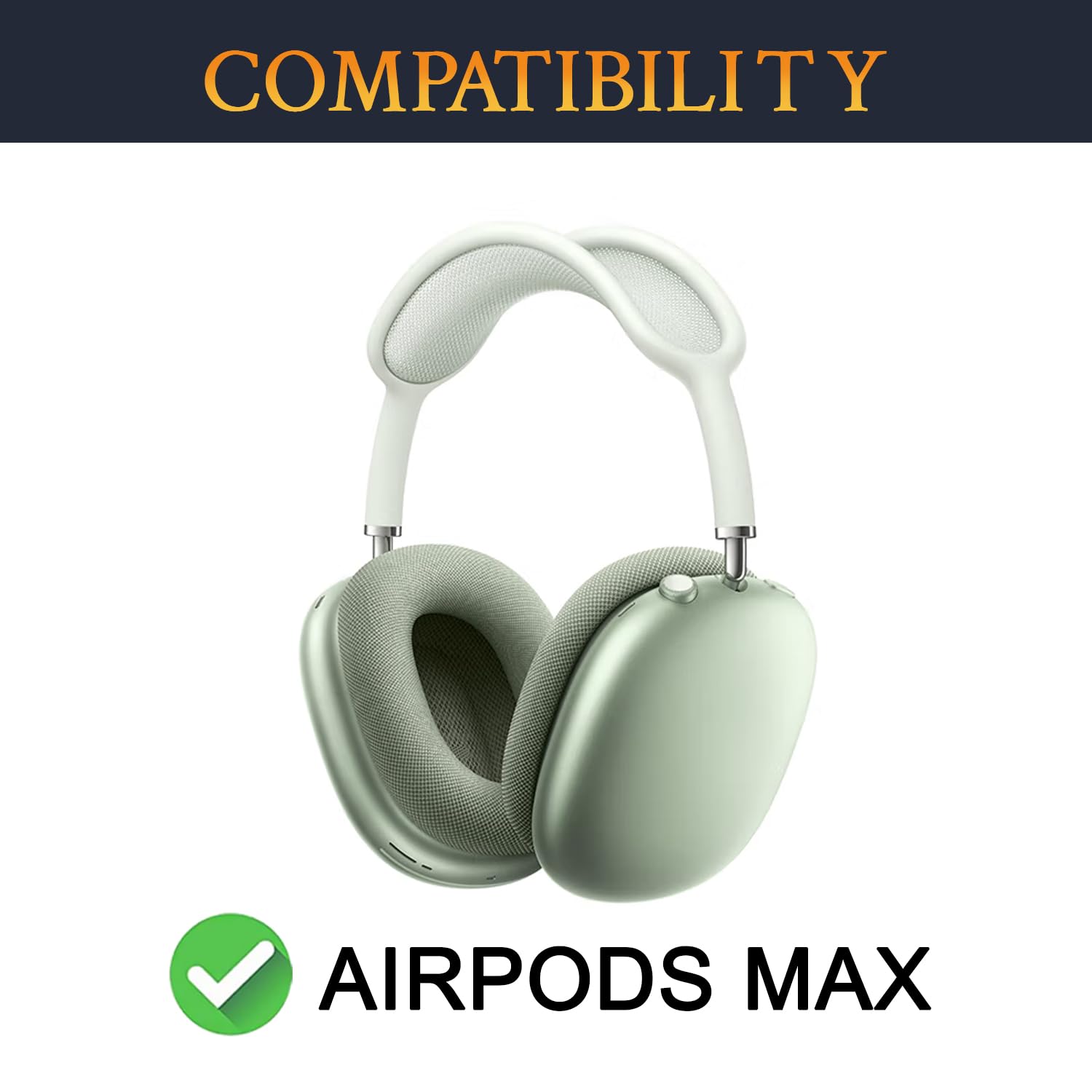 Cuscinetti Sostitutivi Per AirPods Max - Grigio Spaziale, Tessuto A Rete E Schiuma Morbida, Facili Da Installare - Foto 3