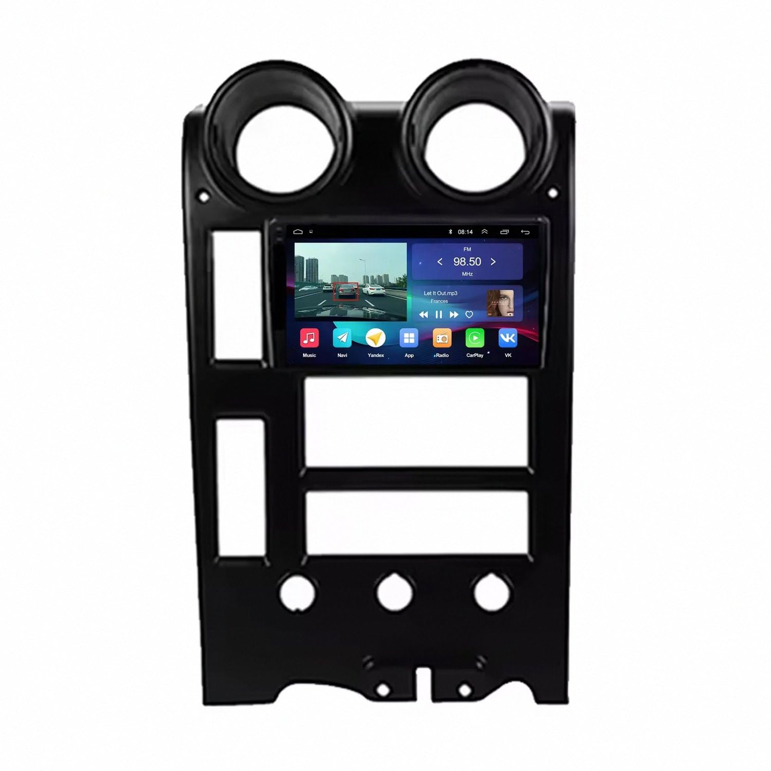 Llamadas Manos Libres en Hummer H2 con Autoradio Touchscreen GPS 8