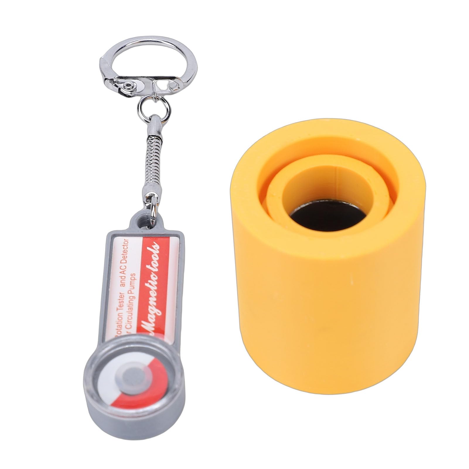 Aramox Testeur de Rotation de Pompe de Circulation de Chauffage, Indicateur Visuel en PVC pour Test de Solénoïde, Outil Compact pour Techniciens CVC et Plombiers
