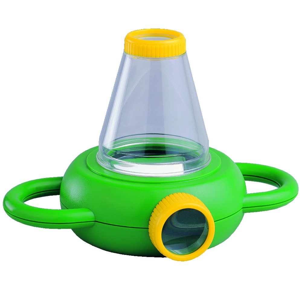 Dual View Nature Explorer Microscope for Kids - Top & Bottom Viewing STEM Tool for Early Science Discovery