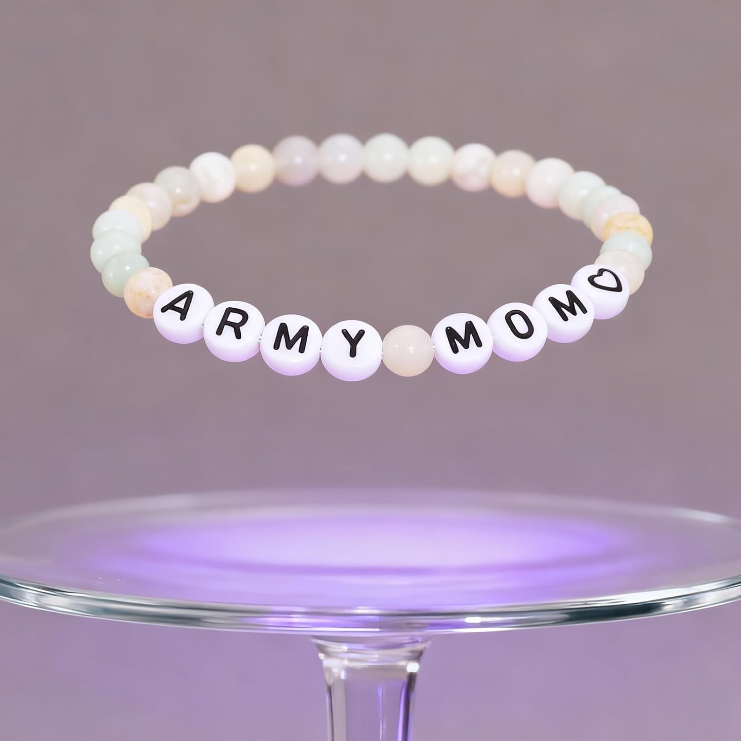 Kivosliviz Army Mom Gifts for Women Bracelet Military Birthday Mothers Day Proud Army Mom Jewelry - Image 7