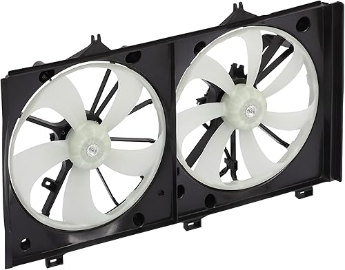 Miniatura 8 de Ventilador de refrigeración eléctrico automotriz 2007-2011 para Camry 2.4L AZHZ 328270 lado del pasajero/LH RH Ventilador delgado universal Push