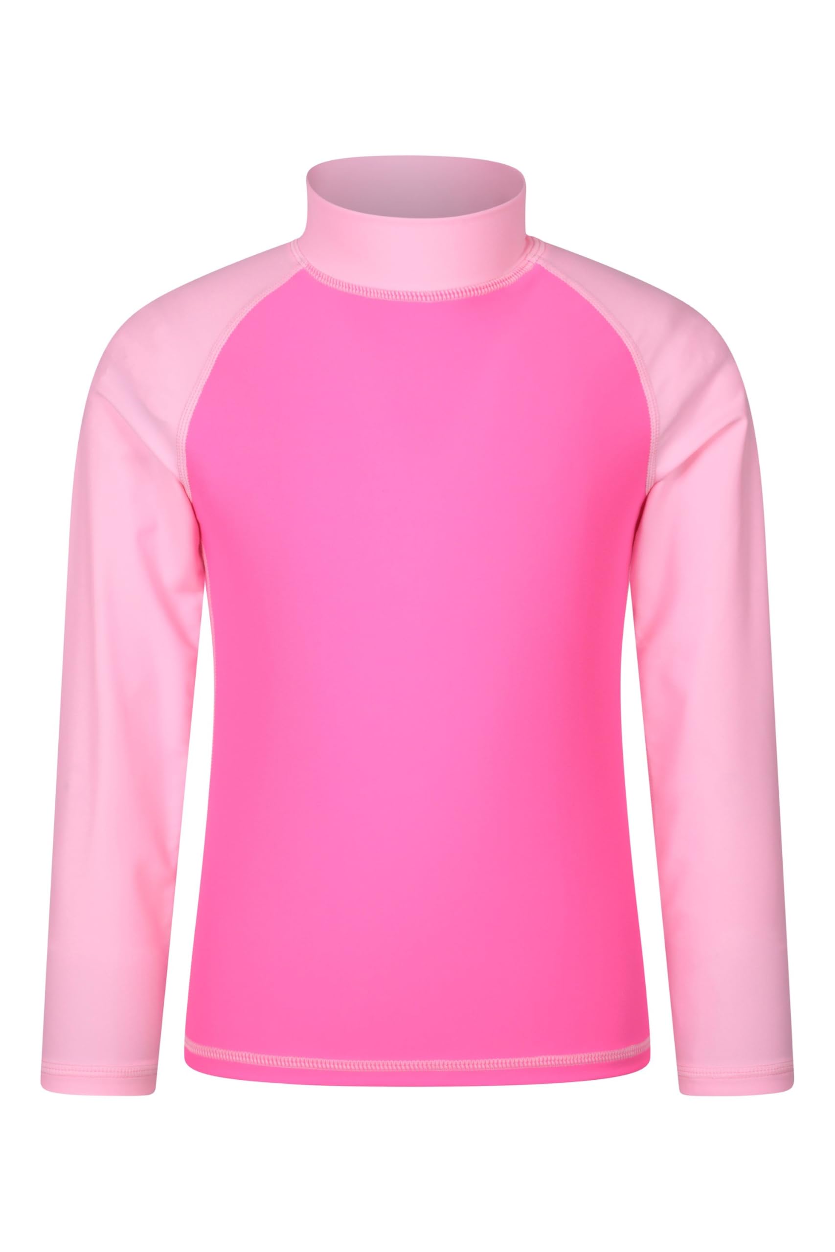 Mountain Warehouse Bubblegum Kids Rash Vest - Uv Protection Rash Guard, Long Sleeves Childrens Rash Shirt, Flat Seams, Quick Drying, Stretch Fabric - Spring Summer, Swimming Kids Size 11-12 Years