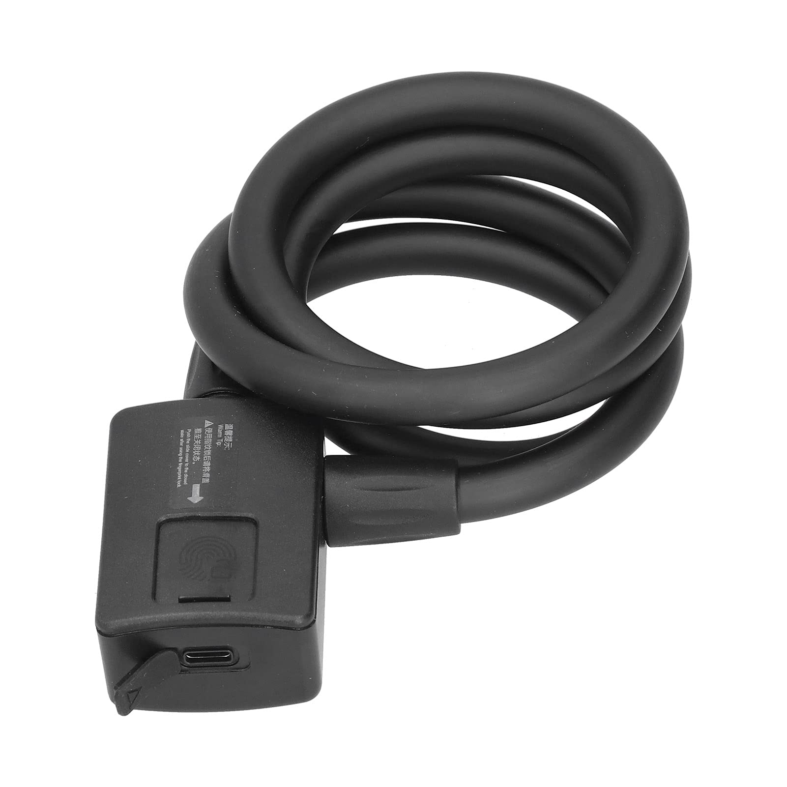 Lucchetto per Bici Elettrico con Impronta Digitale e Sicurezza Bluetooth per Biciclette Smart Lock da 3,7 V Impermeabile e Durevole
