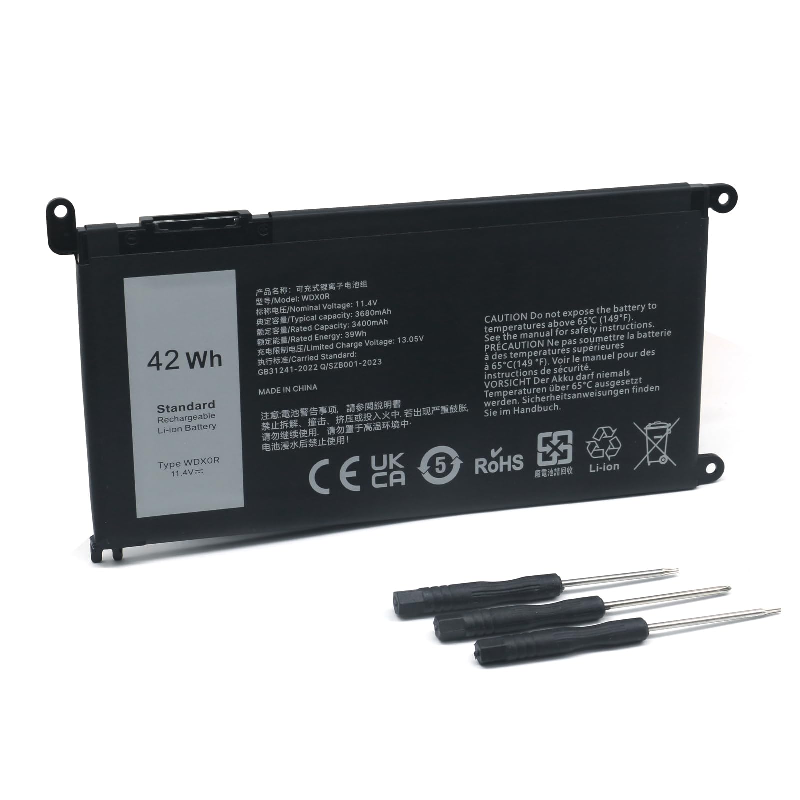 MTXtec - Batería Para Portátil DELL Inspiron 17 7000 7778 7779 7786