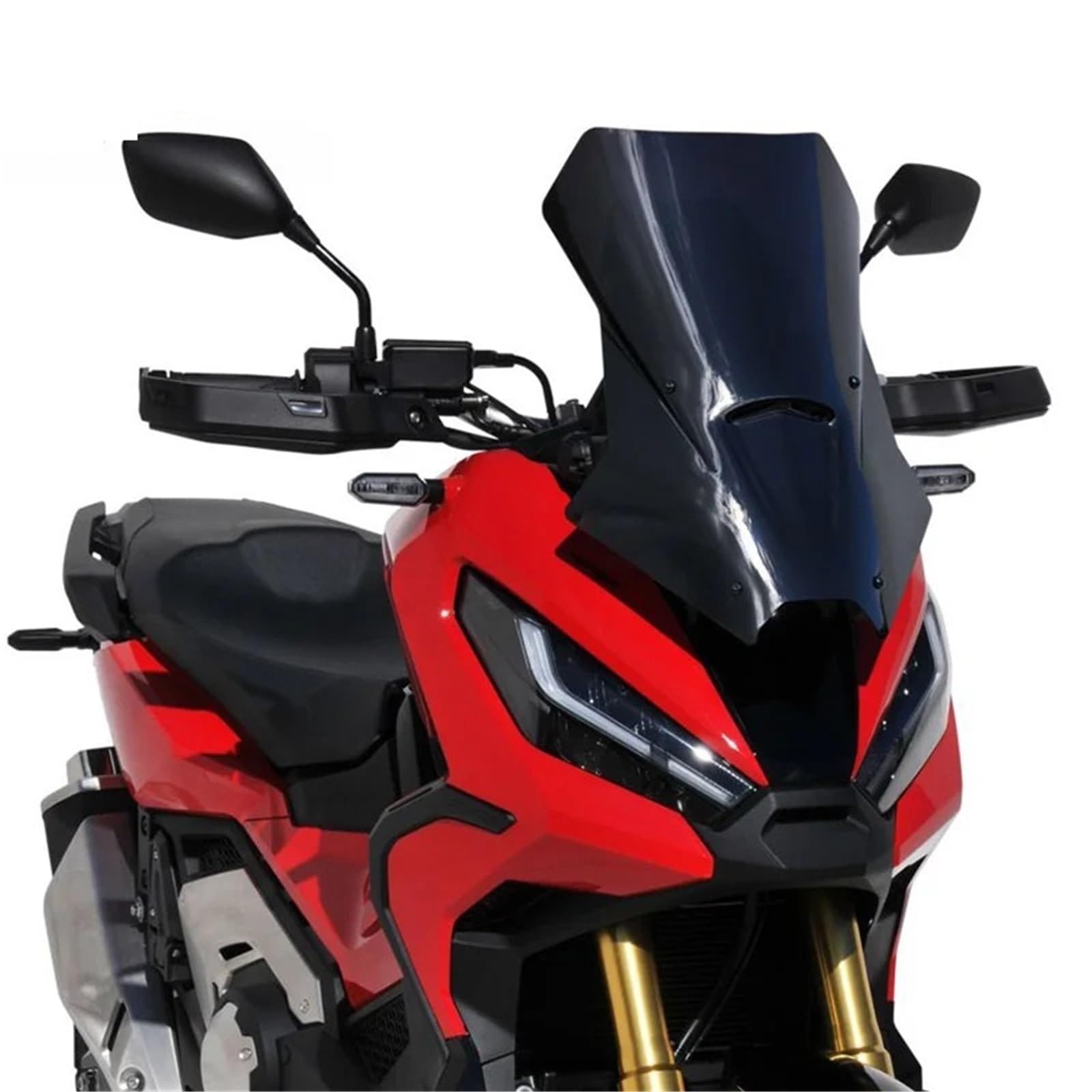 Deflektor motocykla Pasuje do HONDA XADV 750 2021 2022 2023 2024 X-ADV 750 2021-2024 XADV750 Osłona przedniej szyby motocykla spojler przedłużający szyba przednia(Black)