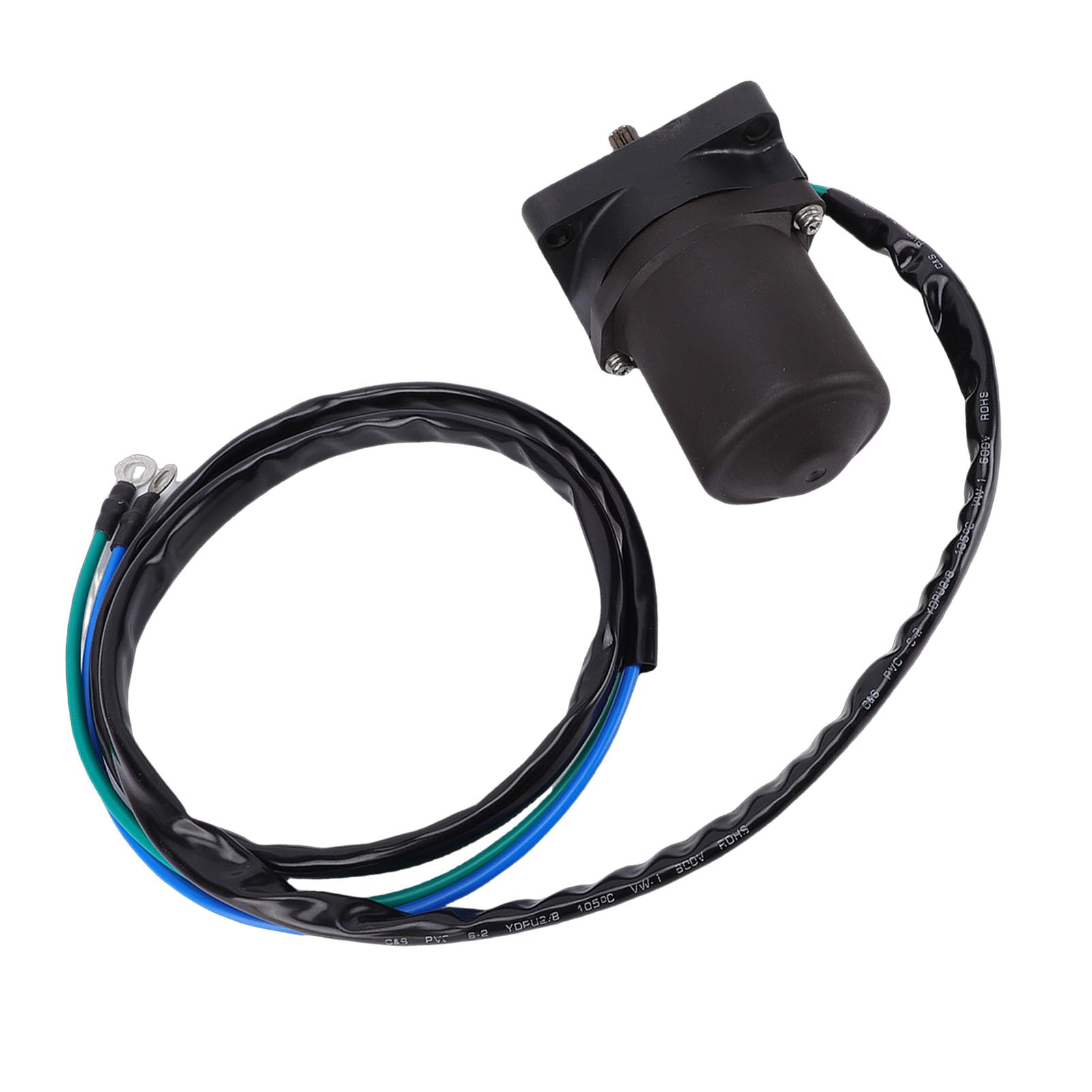 Silnik Trymowania Mocy 65W438800000 65W-43880-00-00 65W 43880 67C Bezpośredni Zamiennik z Przewodem 12AWG do Silników Zaburtowych T25TLR F30TLR F40EJR F40MLH