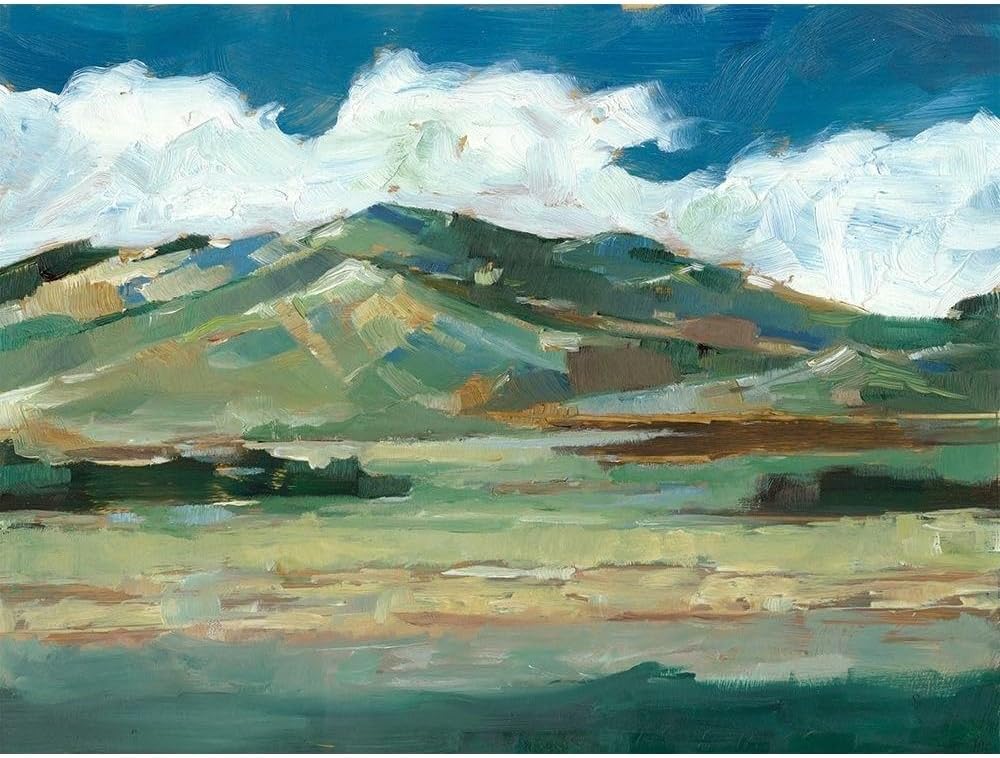 ArtDirect Western Sky II Unframed Art Print Giclee Poster by Harper, Ethan - Ready for Framing with Customization Sizes 10x8, 14x11, 20x15, 32x24, 48x36, and 60x45 Inches