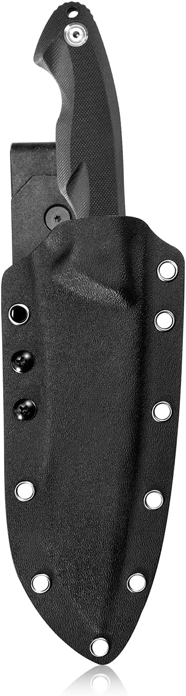 Prоmо Dіѕсоunt Uр Tо 70% оƒƒ KUBEY Chariot KB274 10.2in High Carbon S.S. Fixed Blade Knife with 5.5in Tanto Edge Blade and Glass-Filled G10 Handle for Outdoor, Survival Camping and EDC