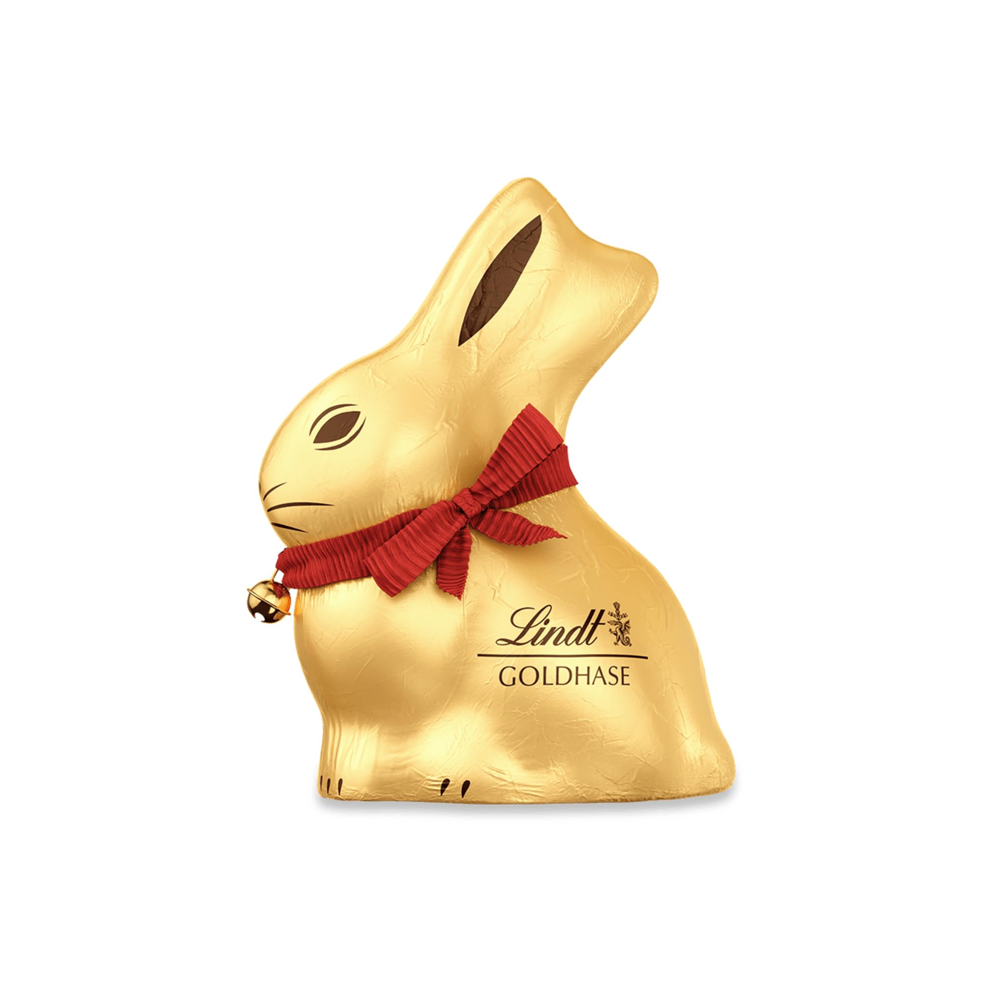 Lindt Schokolade GOLDHASE | 8 x 50 g GOLDHASE | Vollmilch-Schokolade in Hasenform zu Ostern | Osterschokolade | Schokoladengeschenk | Schokoladenhase | Osterhase