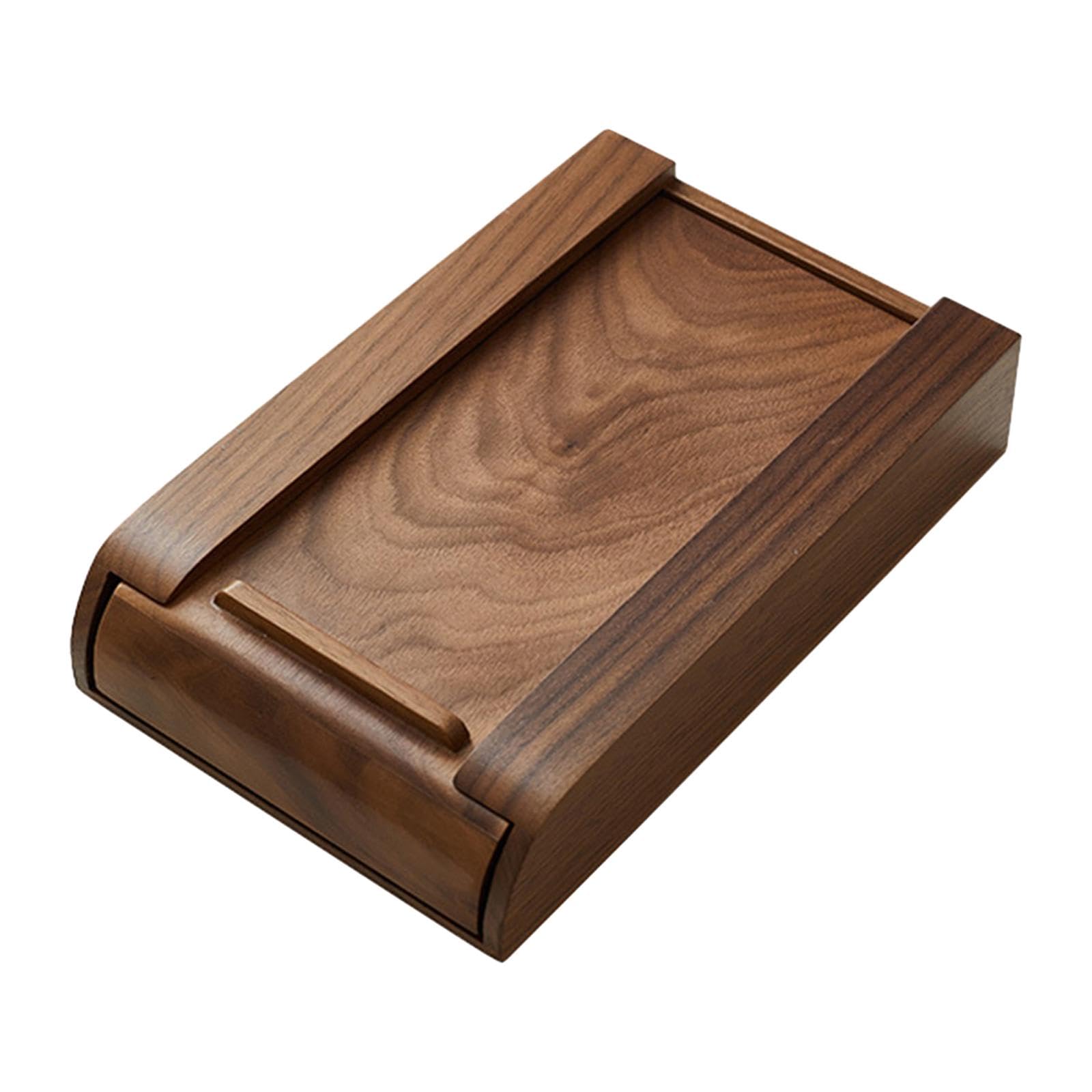 Este Organizador de cajones de Madera para Escritorio Ofrece Almacenamiento expandible para la Oficina y el hogar. Paquete de 5 Unidades. Medidas: 21,5 x 13,5 x 18,5 cm. Ideal para artículos