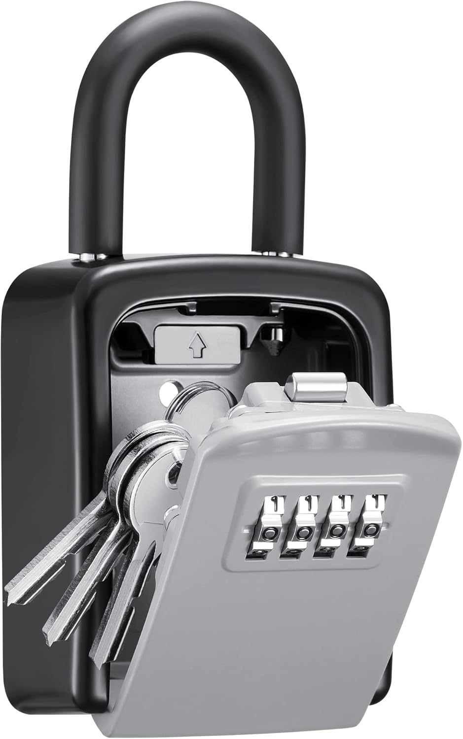 Puroma Key Lock Box, 4Digit Combination Key Storage