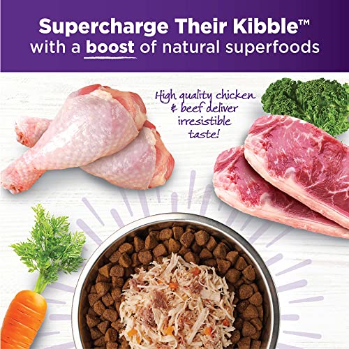Wellness 1238 Bowl Boosters Simply Shreds Natural Grain Free Wet Dog Food Mixer Or Topper, Chicken thumb #3