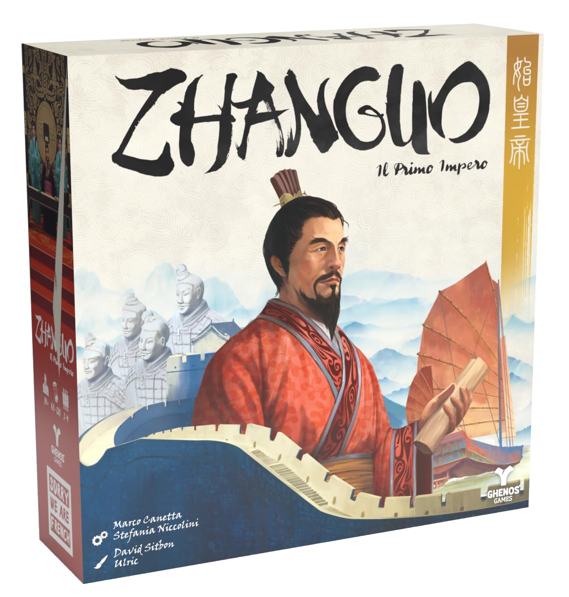 Zhanguo: Il Primo Impero - Gioco di Strategia - Età 14+ - 1-4 Giocatori - 60-120 Minuti