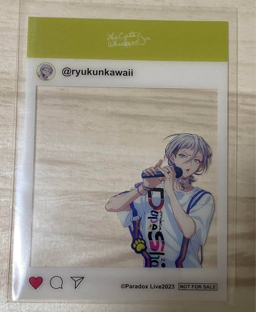 Amazon.co.jp: Paradox Live パラライ SNS風クリアカード 棗