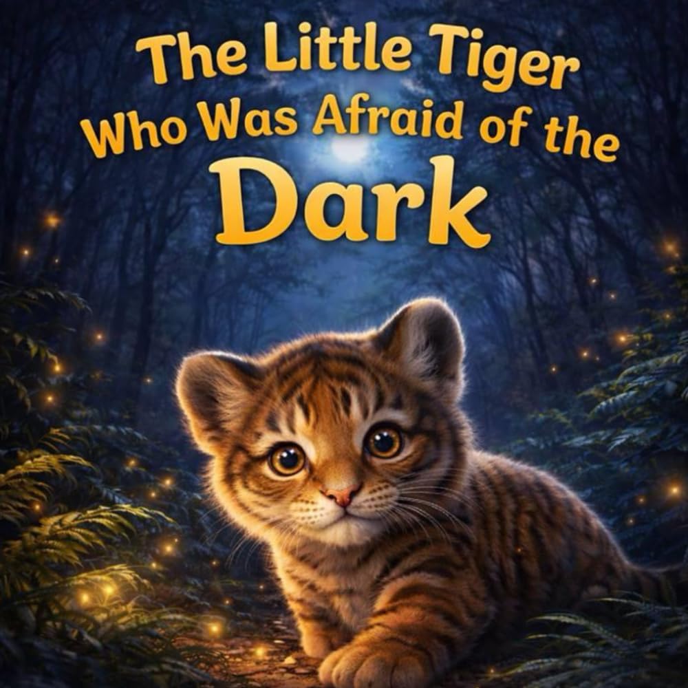 The Little Tiger Who Was Afraid of the Dark: A Gentle Bedtime Story for Kids About Fear of the Dark, Building Courage, and Falling Asleep Calmly (Sleepy Little Animals)
