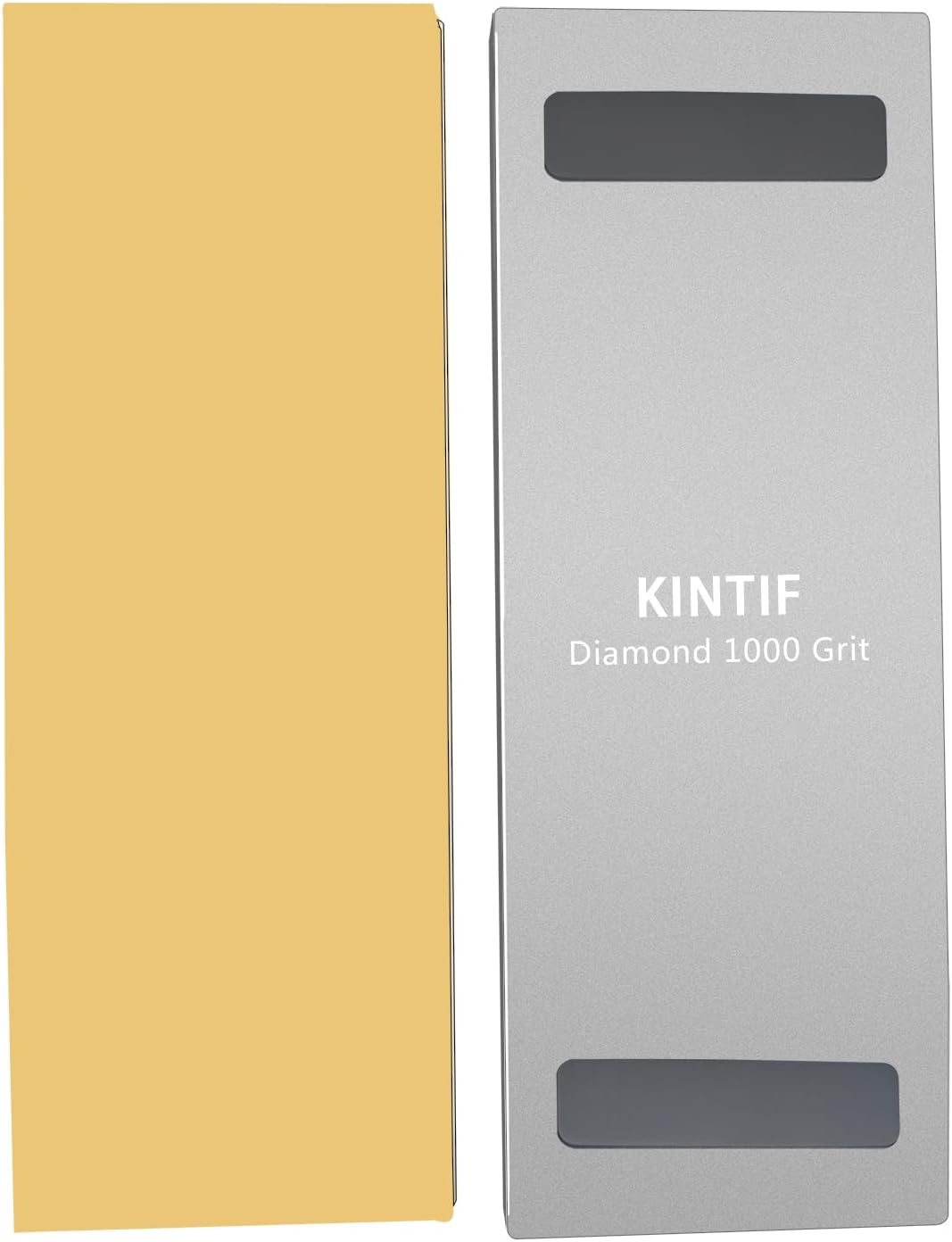 Diamond Whetstone Knife Sharpening Stone #400, Fast Cutting, Low Wear, Ideal for Hard Metals, Premium Knife Sharpener for Kitchen, with Non-Slip Base