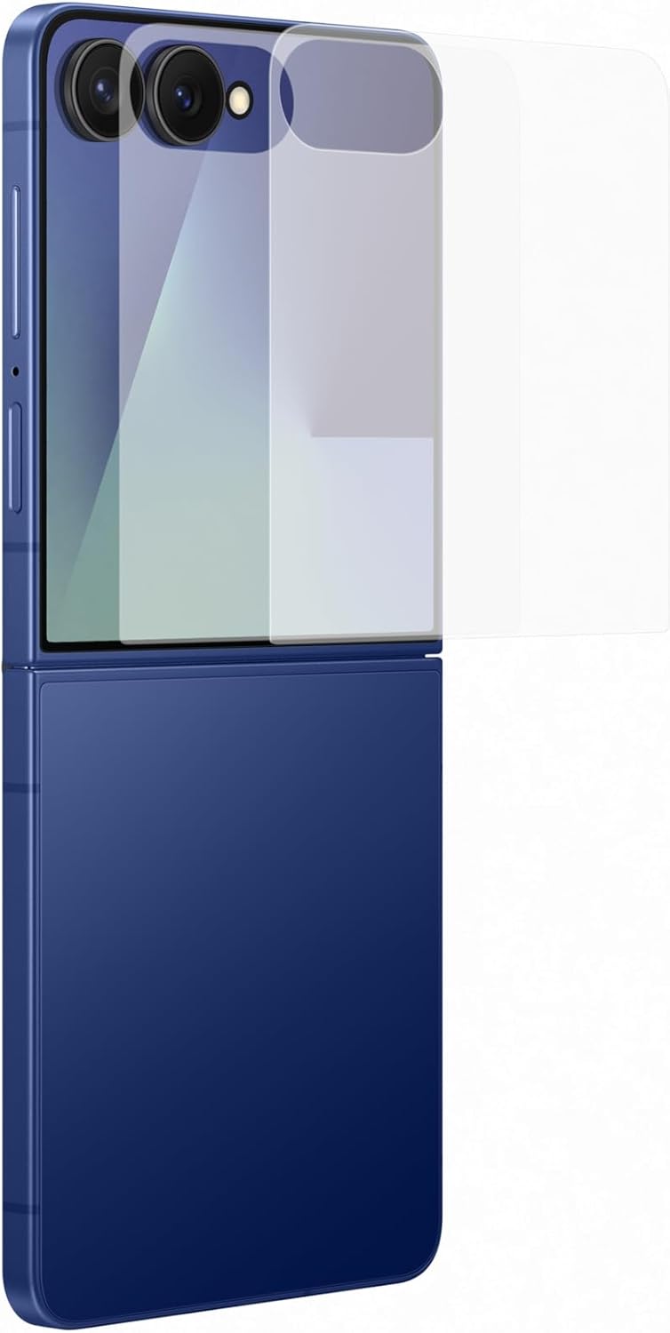 Samsung Galaxy Z Flip7 Anti-Reflecting Film, Phone Screen Protector, Anti-Scratch, Dust, and Fingerprint Shield, Anti-Glare, High Touch Sensitivity, International Model, Transparent
