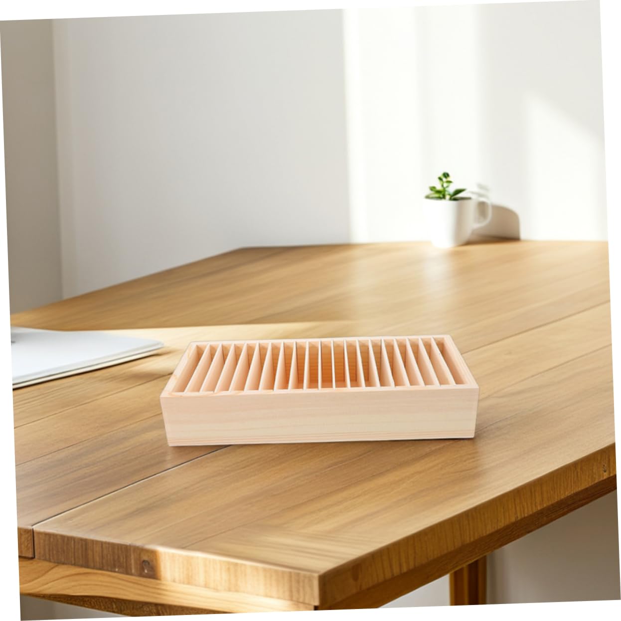Caja de Madera para Tarjetas de Presentación, 2 Piezas