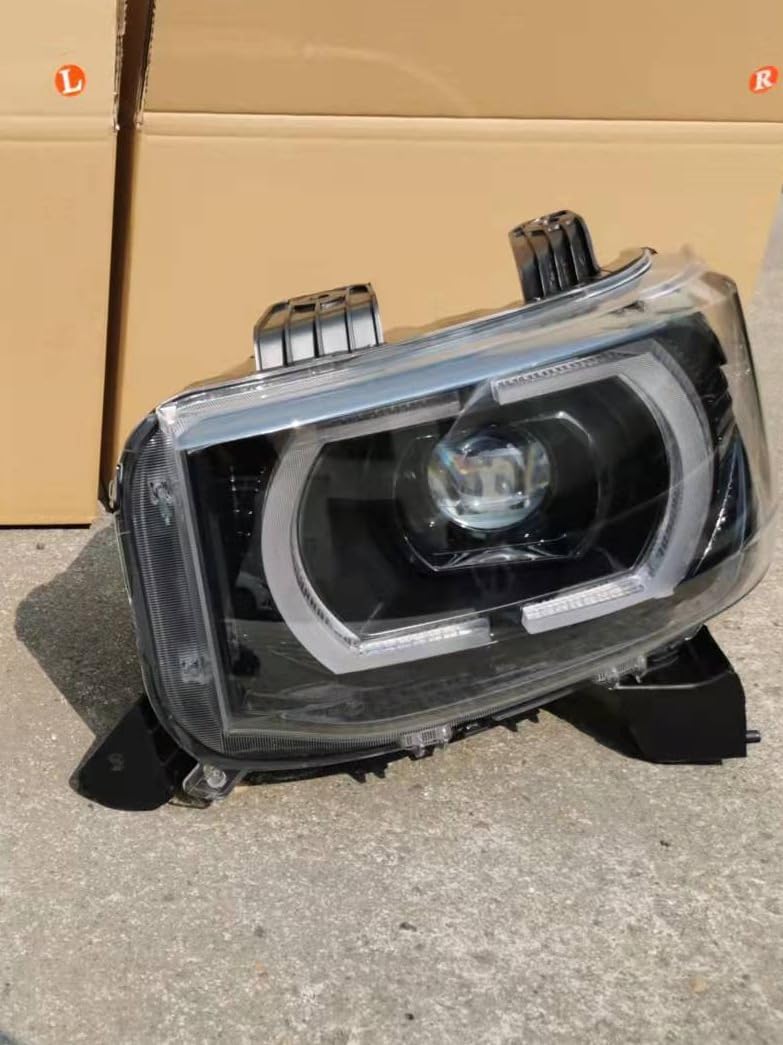 Suitable for Applicable to Wuling Hongguang mini macaron headlight assembly, daytime running light low height configuration(A pair;)
