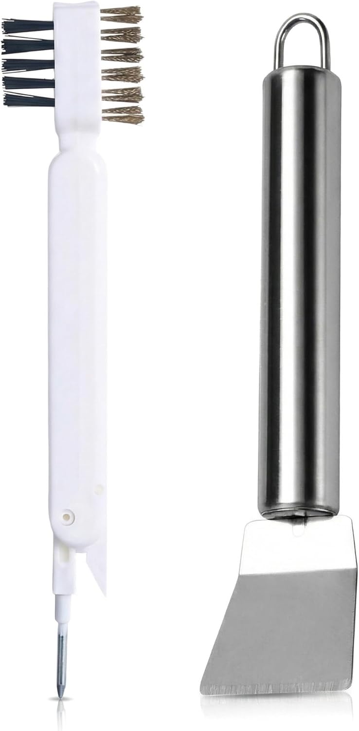 Kit de Limpieza para Estufa con Cepillo y Raspador