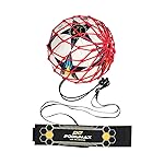 PodiuMax Hands-Free Soccer Kick/Throw Trainer, New Ball Locked Net Design, Adjustable Waist Belt & Cord Suit for All Levels (Fits Ball Size 3, 4, 5)