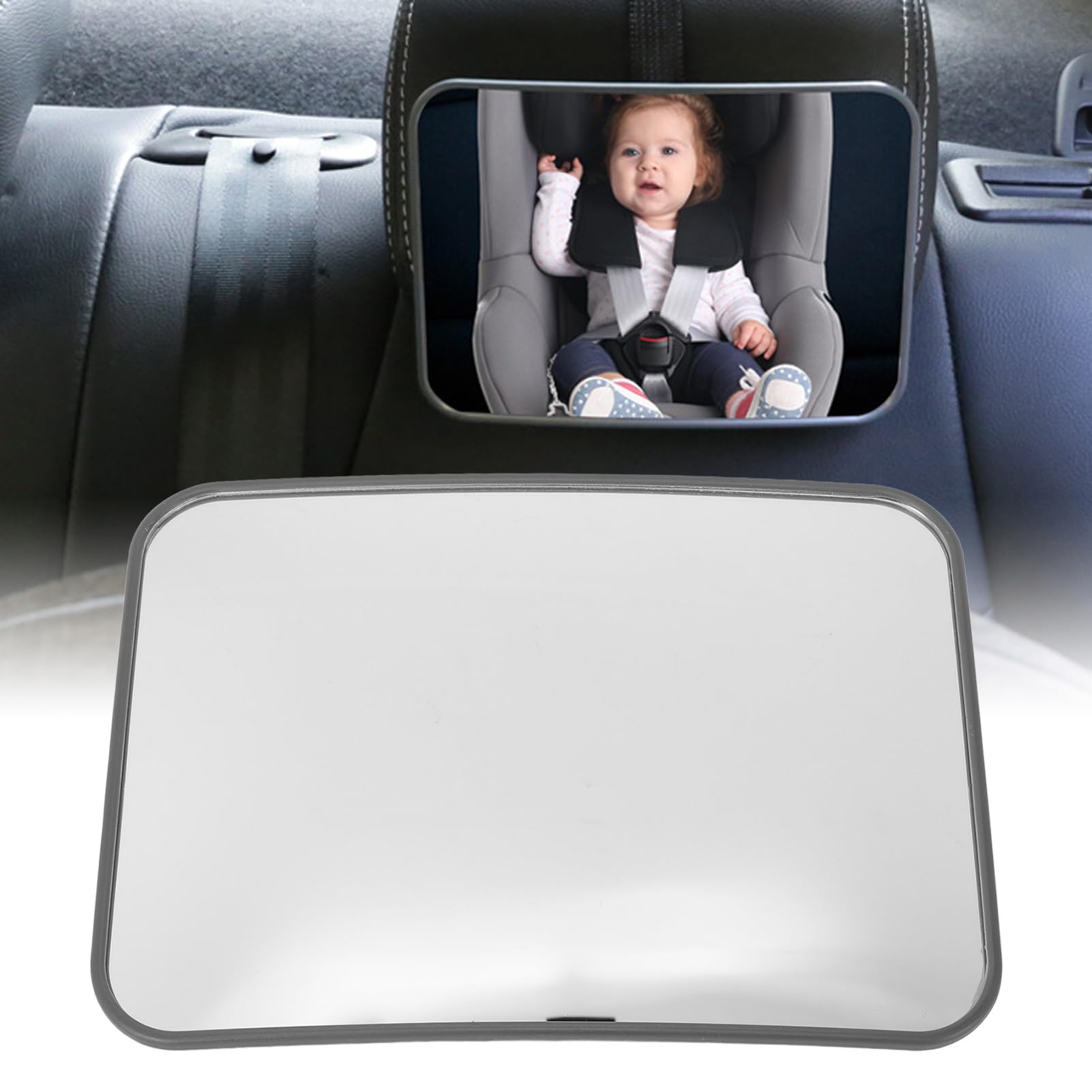 JAOCDOEN Baby Car Mirror Rearview Children Car Seat Mirror Baby Rearview Mirror Wide Angle Child Safety Seat Observation Mirror for Infant Newborn