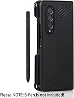 Vista 4 de Cavor Funda diseñada para Samsung Galaxy Z Fold 3 con soporte para bolígrafo S, protección de cuerpo completo, antiarañazos, anticaídas, resistente