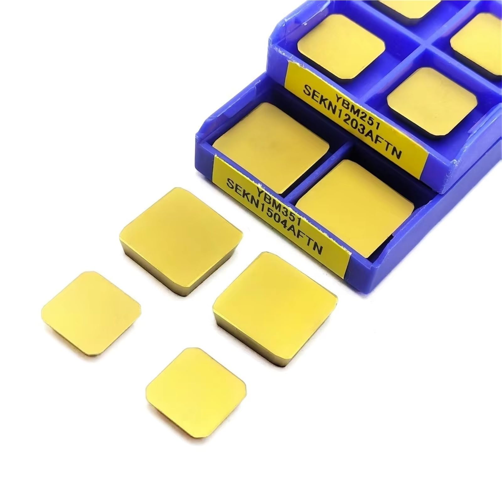 SEKN1504AFTN YBM351 SEKN1203AFTN YBM251 Inserti In Metallo Duro Per Acciaio E Acciaio Inossidabile Inserto Per Fresa In Metallo Duro Utensili Per Tornio(SEKN1203AFTN YBM251)