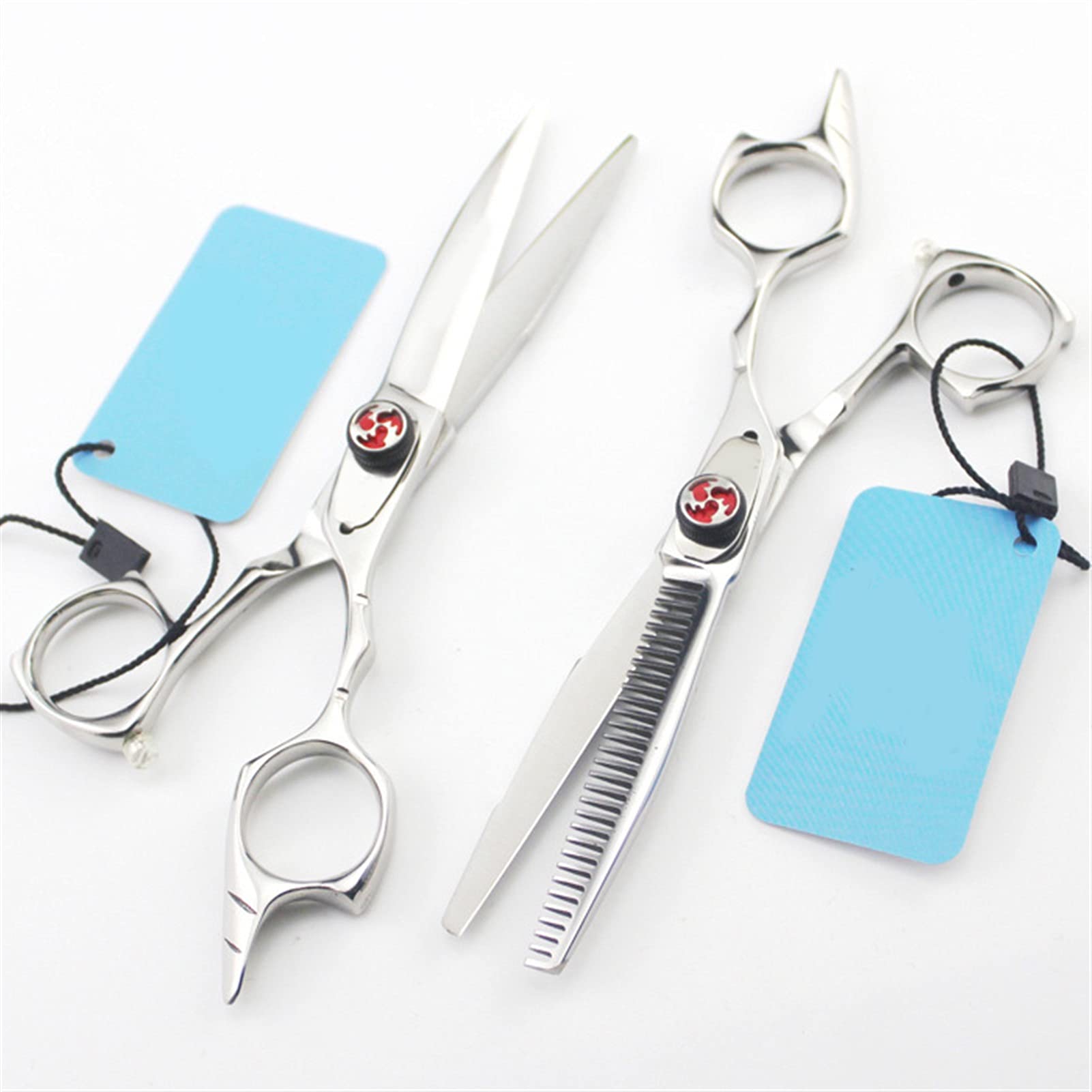 Cesoie da Taglio per Capelli Giapponesi Parrucchiere Forbici da Parrucchiere Giapponesi Taglio di Capelli Professionale da Barbiere (Set ADD Bag)