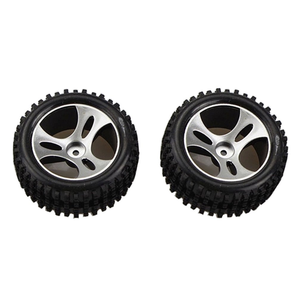 Creation2pcs Rubber High Speed Car Spare Parts Tire For Wltoys A959, A959-01