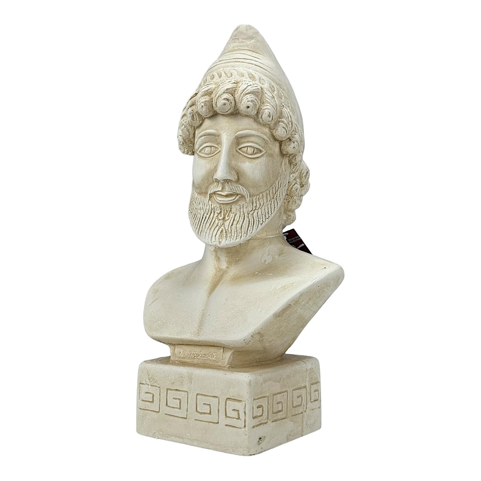 Odysseus Griechischer König von Ithaca Büste Trojan Kriegshelden Steinguss Statue Skulptur