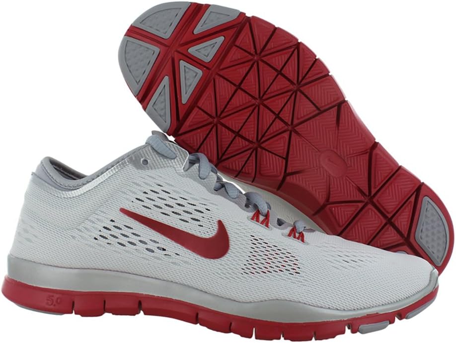 Nike New Women's Free 5.0 TR Fit 4 Team Cross Trainer White/Sport Red 6