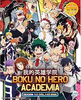 Amazon 僕のヒーローアカデミア 第1 3期 全話 1 63話 Dvd アニメ