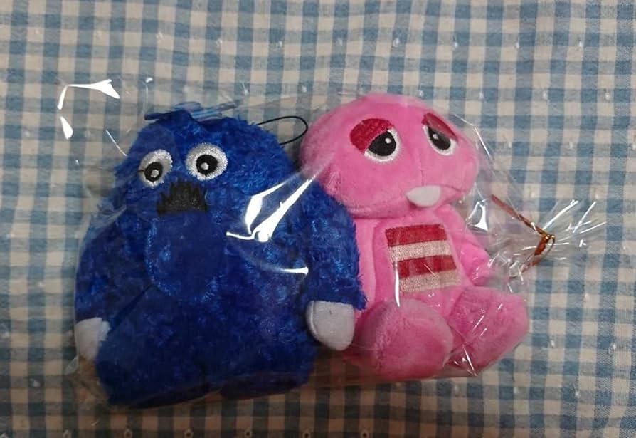 ガチャピン　ムック　UQ限定ぬいぐるみ‼️ Amazon.co.jp: ガチャピンムック UQモバイル 自転車 ぬいぐるみ