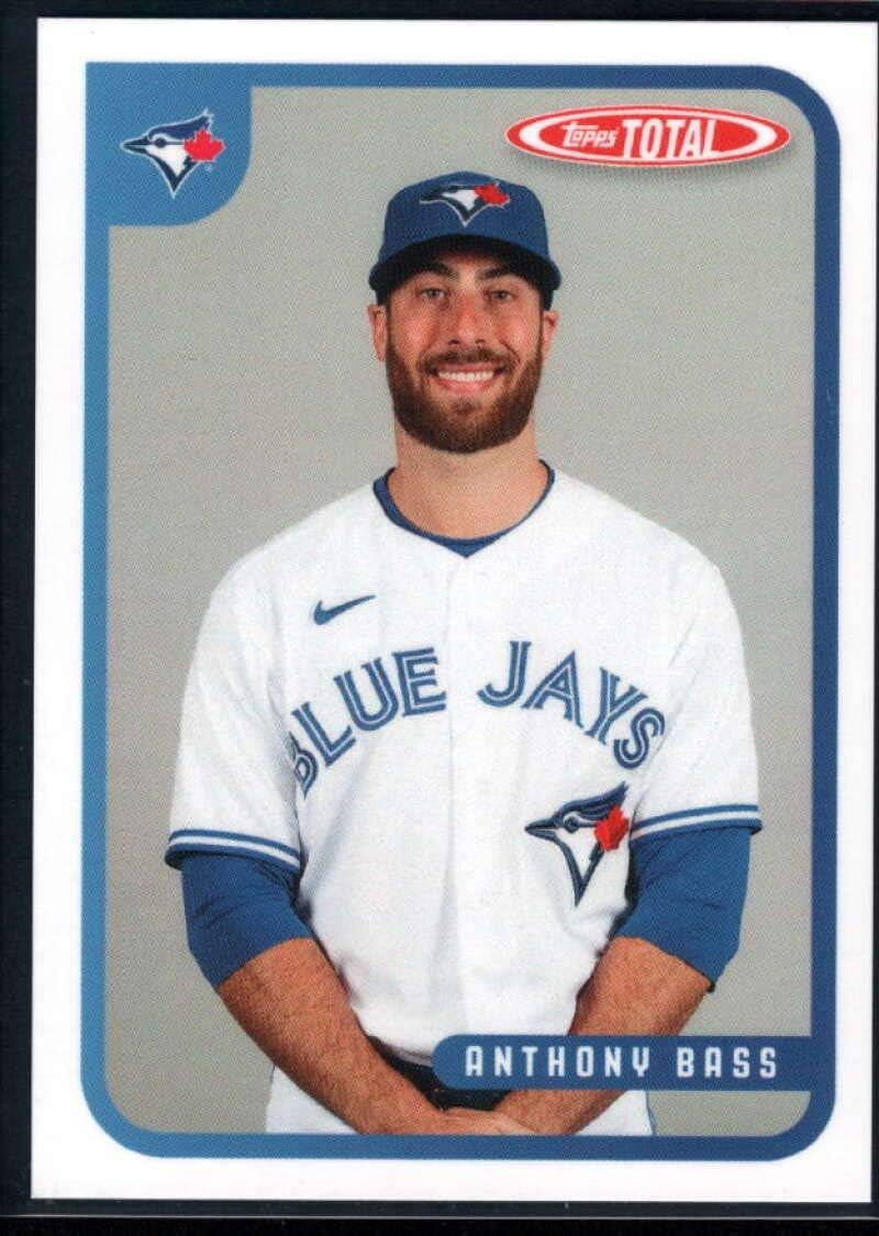 2020 Topps Total (Wave 2) Baseball #140 Anthony Bass Toronto Blue Jays Official MLB Trading Card ONLINE EXCLUSIVE LIMITED PRINT RUN