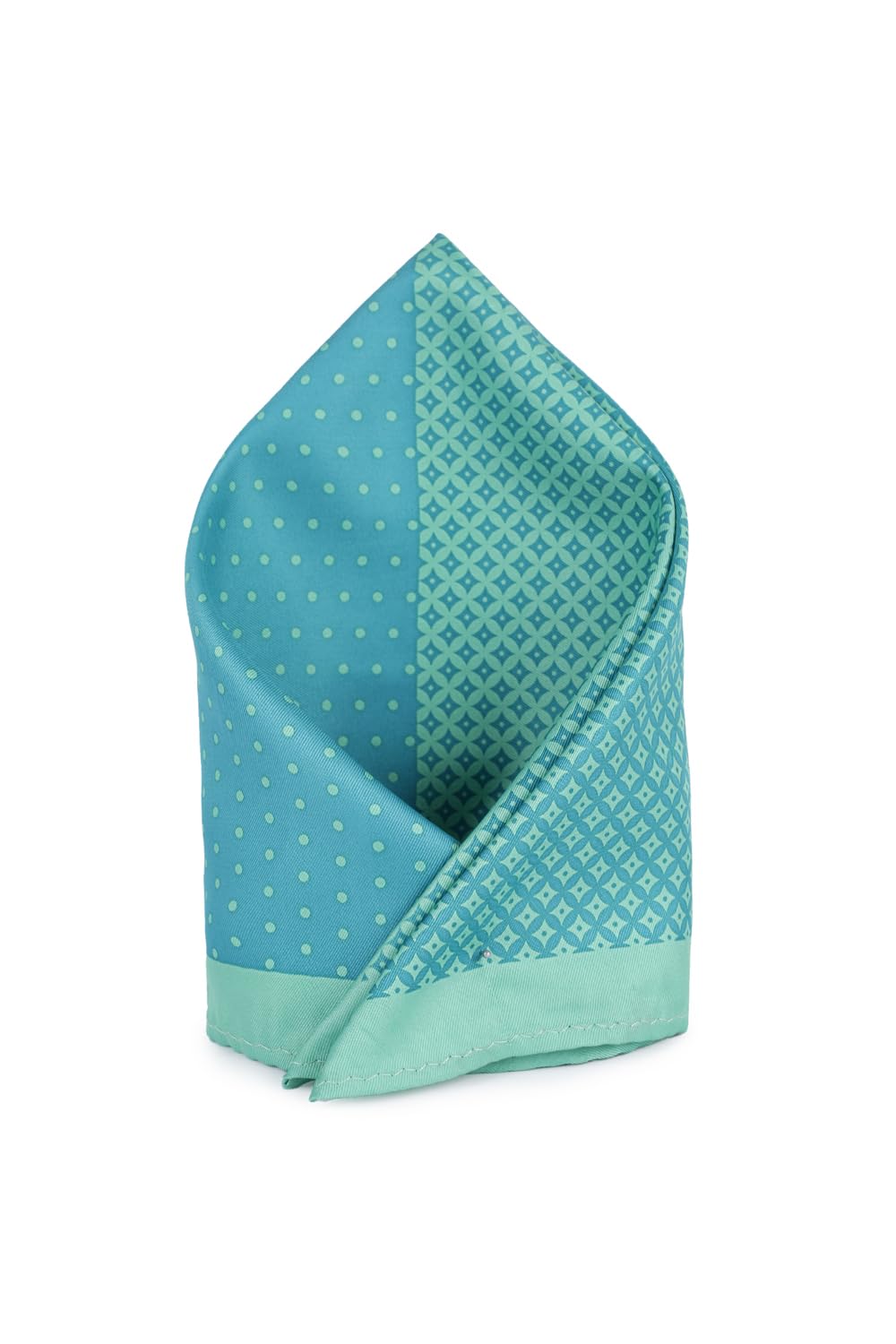 louis philippe Men Blue Print Casual Pocket Square-picture-29